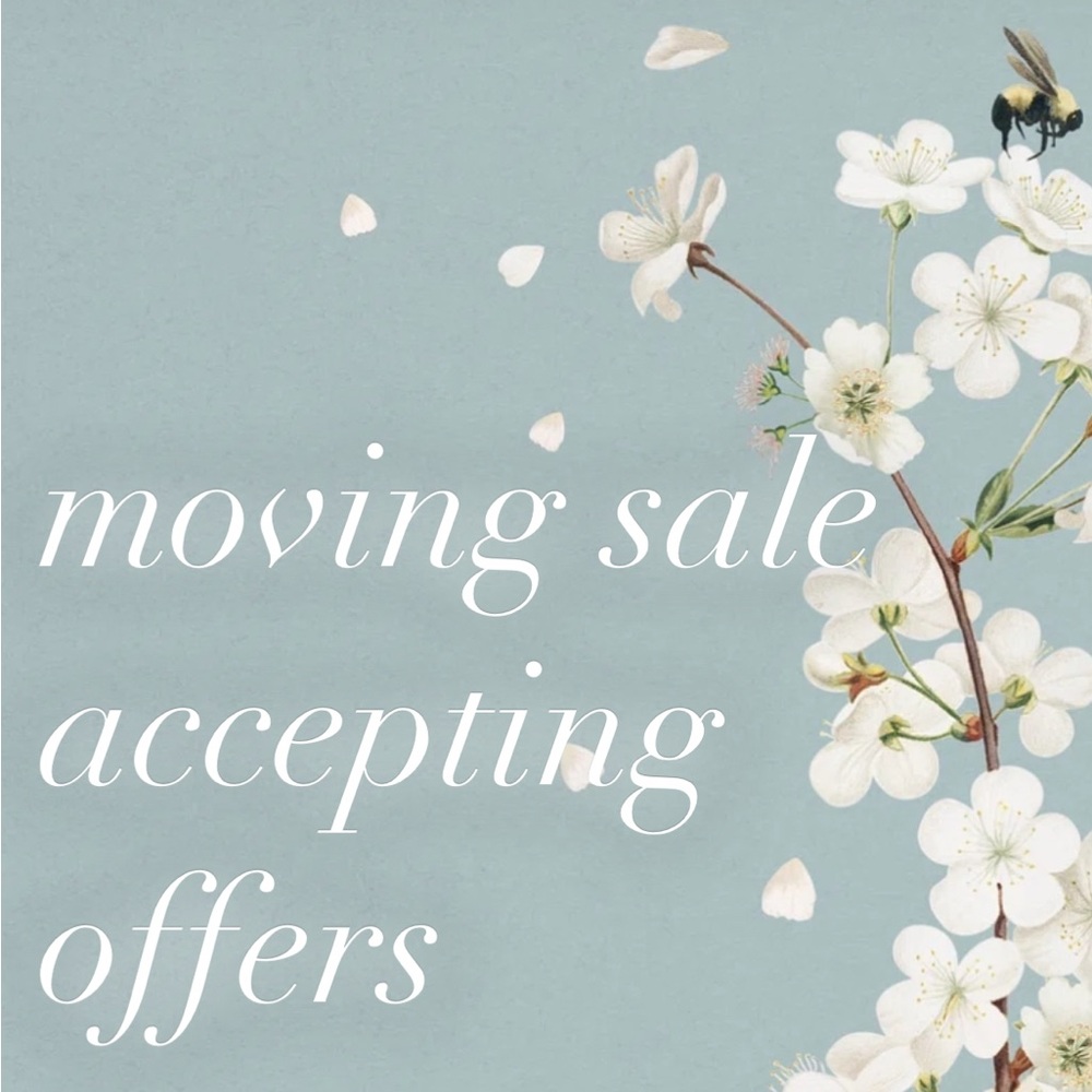 MOVING SALE